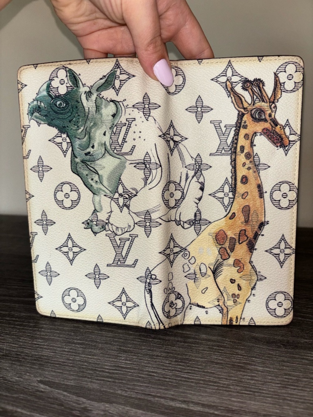 Louis Vuitton Chapman Brothers Zippy Wallet